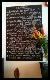 The Belsize Kitchen Menu